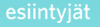Esiintyj�t 2007